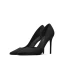 Schlicht Schwarz Abend Damenschuhe 2020 10 cm Stilettos Spitzschuh High Heels
