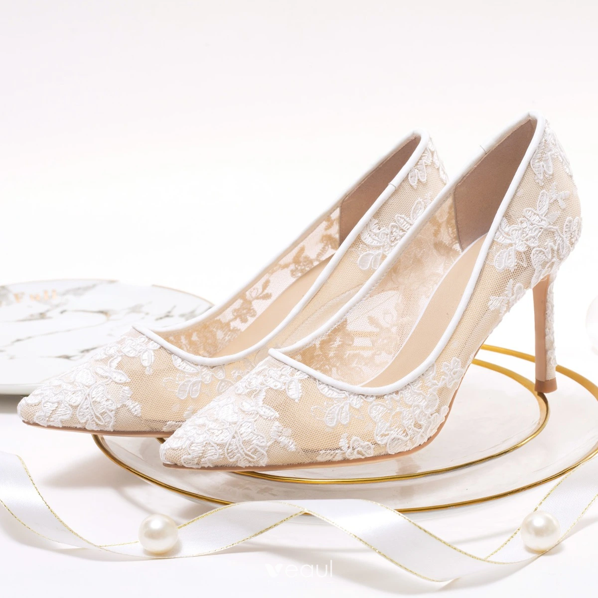 Trends in wedding shoes 2020 - Angel Alarcón bridal collection