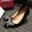 Chic Noire Promo Faux Diamant Papillon Escarpins 2020 9 cm Talons Aiguilles À Bout Pointu Escarpins