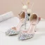 Sexy Multifarben Strass Brautschuhe 2020 Knöchelriemen 8 cm Stilettos Spitzschuh Hochzeit High Heels