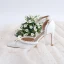 Élégant Blanche En Dentelle Faux Diamant Chaussure De Mariée 2020 Bride Cheville 9 cm Talons Aiguilles À Bout Pointu Mariage Talons