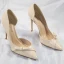 Sexy Nude Cocktail Party Womens Shoes 2020 Bow 10 cm Stiletto Heels Pointed Toe Heels