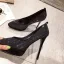 Sexy Black Rave Club Rhinestone Pumps 2020 12 cm Stiletto Heels Pointed Toe Pumps