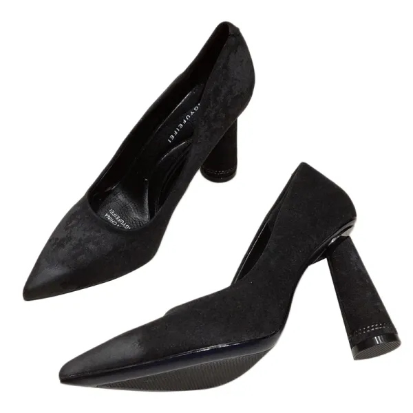 Modest / Simple Office OL Black Pumps 2020 8 cm Stiletto Heels Pointed Toe Pumps
