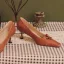 Vintage Bruin Toevallig Bloem Pumps 2021 Leer 5 cm Naaldhakken / Stiletto Vierkante Teen Pumps