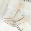 Fine Elfenben Brudesko 2018 Blonder 10 cm Stiletthæler Spisse Bryllup Pumps
