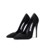 Chic / Beautiful Black Cocktail Party Suede Pumps 2021 10 cm Stiletto Heels High Heels Pointed Toe Pumps
