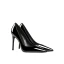 Mooie / Prachtige Zwarte Kantoor OL Lakleer Pumps 2019 Leer 10 cm Naaldhakken / Stiletto Hoge Hakken Spitse Neus Pumps