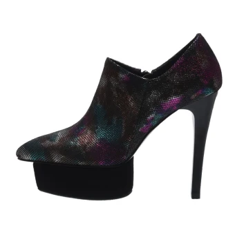 Unusual Multi Colors Rave Club Pumps 2021 Leather 12 Cm Stiletto Heels Pointed Toe High Heels