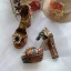 Luxus / Herrlich Barocke Braun Perle Strass Ball Sandalen Damen 2021 Leder Wasserdichte Knöchelriemen 14 cm Thick Heels Peeptoes Hochhackige