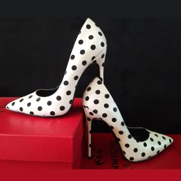 Mooie Prachtige Gala Ivoor Gevlekte Pumps 2021 Satijn 12 Cm Naaldhakken Stiletto Spitse Neus Hoge Hakken Pumps