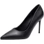 Simple Noire Bureau OL Escarpins 2021 9 cm Talons Aiguilles À Bout Pointu Escarpins Talons Hauts