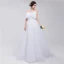 Chic / Belle Noire Robe De Mariée 2018 Princesse Organza Noeud Bustier Dos Nu Sans Manches Longue Mariage