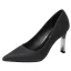 Scintillantes Noire Glitter Soirée Escarpins 2021 8 cm Talons Aiguilles À Bout Pointu Escarpins Talons Hauts