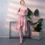 Amazing / Unique Blushing Pink Homecoming Graduation Dresses 2018 A-Line / Princess Spaghetti Straps Sleeveless Backless Knee-Length Formal Dresses