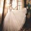 Élégant Champagne Robe De Mariée 2018 Robe Boule Perlage Perle Faux Diamant Paillettes Bustier Dos Nu Sans Manches Longue Mariage