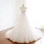 Elegant Ivory Wedding Dresses 2018 A-Line / Princess Beading Crystal Sequins Off-The-Shoulder Backless Short Sleeve Chapel Train Wedding