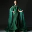 Luxury / Gorgeous Dark Green Evening Dresses  With Cloak 2018 Trumpet / Mermaid Beading Pearl Rhinestone Scoop Neck Backless Sleeveless Sweep Train Formal Dresses