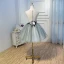 Chic / Beautiful Sage Green Cocktail Dresses 2017 A-Line / Princess Organza U-Neck Appliques Backless Embroidered Homecoming Cocktail Party Formal Dresses