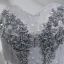 Amazing / Unique Grey Short Cocktail Dresses 2018 Tulle Appliques Backless Beading Homecoming Cocktail Party Graduation Dresses