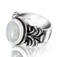 Classique Élégant Argenté Lune Anneaux 2019 Cristal Bande Alliage Plaqué argent Soirée Jardin / Extérieur Accessorize