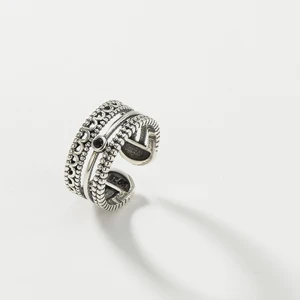 Fantastiske Unike Sølv Håndlaget Håp Heldig Tro Ringe Sterling Sølv Ringer Karnevals Klubb 2019 Tilbehør