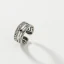 Unique Argenté Fait main Espérer Chanceux Foi Bague Argent sterling Anneaux Club de carnaval 2019 Accessorize
