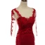 Modern / Fashion Evening Dresses  2017 Scoop Neck Appliques 3/4 Sleeve Trumpet / Mermaid Lace Formal Dresses