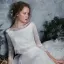 Bohême 2 Pièces Plage Robe De Mariée 2017 Princesse Manches Longues Appliques En Dentelle Blanche Volants Tulle Tribunal Train