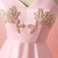 Chic / Beautiful Candy Pink Plus Size Evening Dresses  2018 A-Line / Princess With Shawl V-Neck Charmeuse Beading Crystal Evening Party Formal Dresses