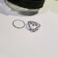 Elegancka Srebrny Perła Rhinestone Praca Święto Pierścienie 2019 Akcesoria