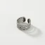 Unique Argenté Fait main Espérer Chanceux Foi Bague Argent sterling Anneaux Club de carnaval 2019 Accessorize