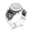 Classique Élégant Argenté Lune Anneaux 2019 Cristal Bande Alliage Plaqué argent Soirée Jardin / Extérieur Accessorize