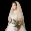 Sparkly Bling Bling Champagne Korte Brudeslør 2019 Tyll Glitter Paljetter Bryllup Tilbehør