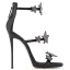 Modern / Fashion Silver 10 cm 2018 High Heels Star Zipper Ankle Strap Beading Rhinestone Sandals Open / Peep Toe Stiletto Heels Evening Party Hall