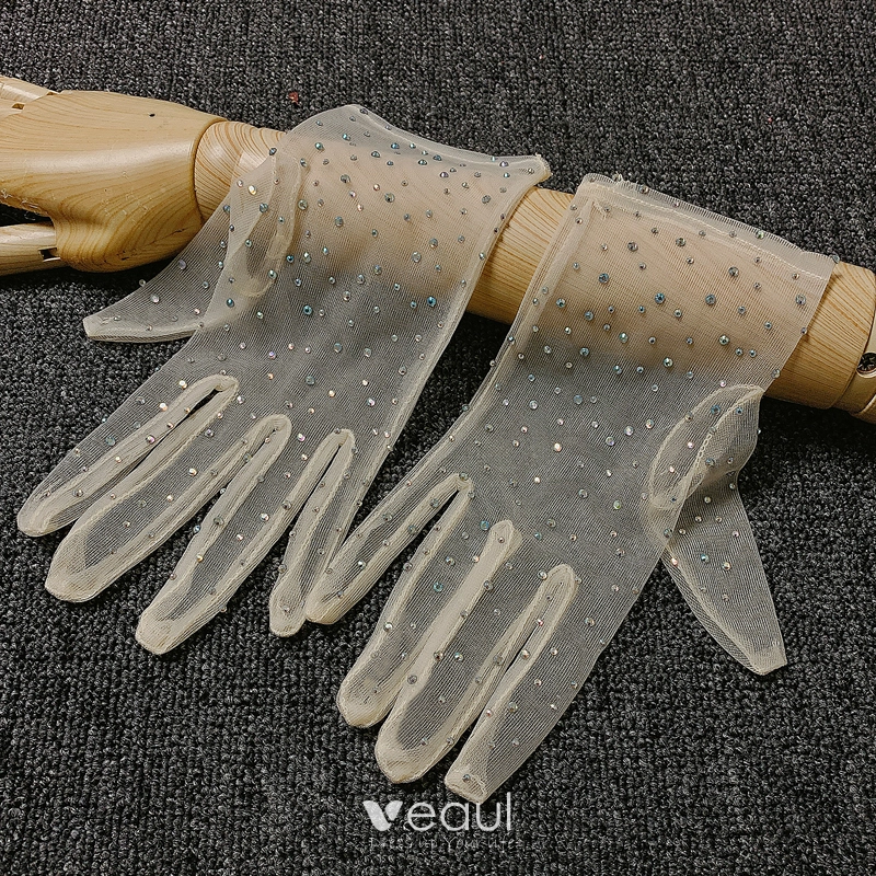 Champagne shop bridal gloves