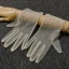 Charming Bling Bling Champagne Bridal Gloves 2020 Tulle Beading Rhinestone Prom Wedding Accessories