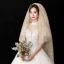 Sparkly Bling Bling Champagne Korte Brudeslør 2019 Tyll Glitter Paljetter Bryllup Tilbehør