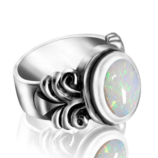 Classique Élégant Argenté Lune Anneaux 2019 Cristal Bande Alliage Plaqué argent Soirée Jardin / Extérieur Accessorize
