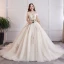 Charmant Sexy Blanche Robe Boule Grande Taille Robe De Mariée 2019 Dentelle Appliques Dos Nu Tulle Bustier Chapel Train Mariage