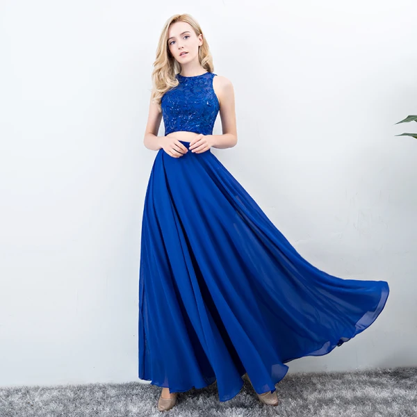 cobalt blue mother of the bride dresses Kinsley Beaded Mothers Dress main image 1