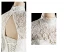 Vintage / Originale Ivoire Dentelle Robe De Mariée 2017 Trompette / Sirène Col Haut Manches Longues Dos Nu Laçage Tribunal Train