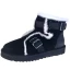 Modern / Fashion Black Snow Boots 2020 Woolen Leather Ankle Suede Winter Flat Round Toe Casual Womens Boots