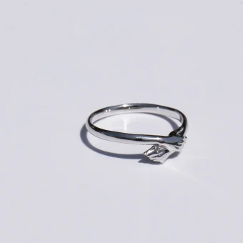 Chic Beautiful Silver Solid Color Sterling Silver Rings 2019 Accessories