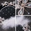 Snygga / Fina Vita Hårsmycken 2019 Tyll Beading Fjäril Pärla Rhinestone Paljetter Bal Tillbehör