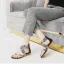 Bohême Beige Plage Faux Diamant Plate Sandales Femme 2022 Peep Toes / Bout Ouvert Sandales