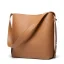 Minimalist 2-piece Brown Square Shoulder Bags Messenger Bag Wallet 2021 PU Casual Women's Bags
