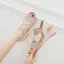 Bohemia Grey Casual Summer Womens Sandals 2022 5 cm Wedges Open / Peep Toe Sandals