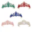 Mode Vert Cristal Faux Diamant Alliage Mariage Accessoire Cheveux Mariage 2022 Tiare
