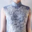 Chic / Beautiful Graduation Dresses 2017 Lace Appliques Sequins Pearl V-Neck Sleeveless Ocean Blue Tea-length A-Line / Princess